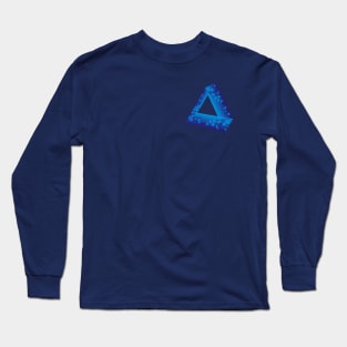 TRIANGLE FLOWERS Long Sleeve T-Shirt